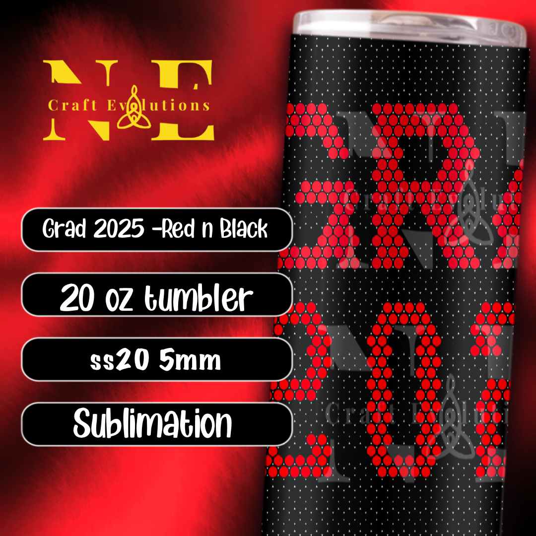 Graduation 2025 Rhinestone Template