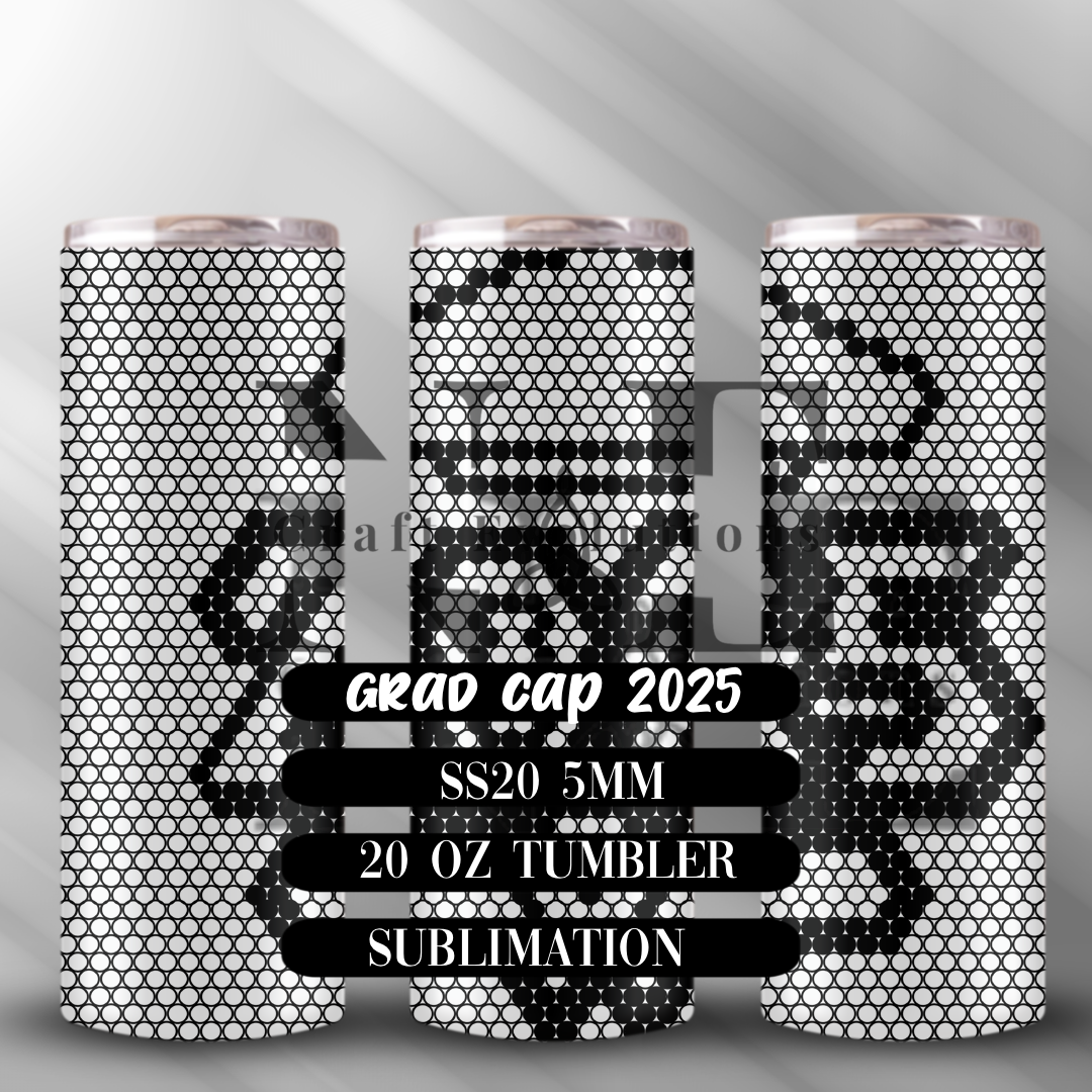 Graduation 2025 Rhinestone Template
