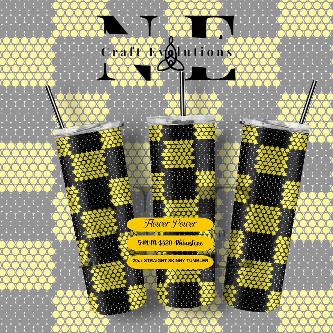 Yellow and Black Plaid