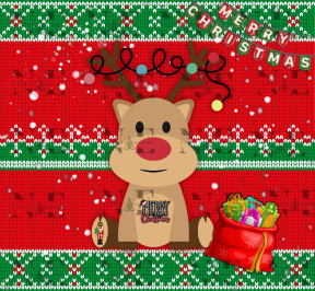 Ugly Christmas Sweater Lighter Sleeve Wrap