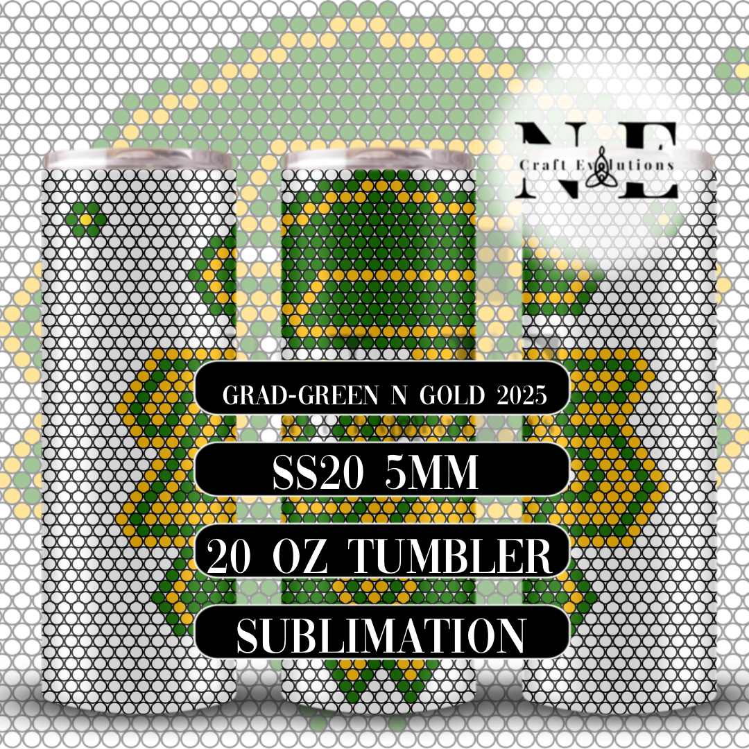 Graduation 2025 Rhinestone Template